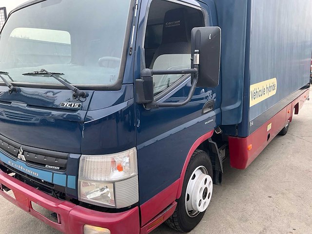 2013 fuso canter - hybride - airco - hydraulische laadklep - automaat - afbeelding 31 van  31