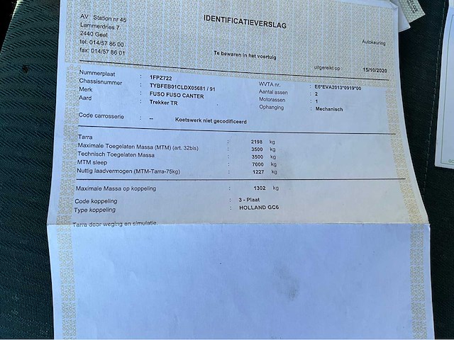 2013 fuso canter met oplegger (2020) - afbeelding 37 van  48
