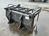2013 giant mv-k2-1300 hydraulische kuilvoerbak / mestklem / silagegrijper met ondertanden - afbeelding 5 van  7