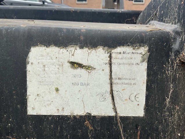 2013 giant mv-k2-1300 hydraulische kuilvoerbak / mestklem / silagegrijper met ondertanden - afbeelding 6 van  7