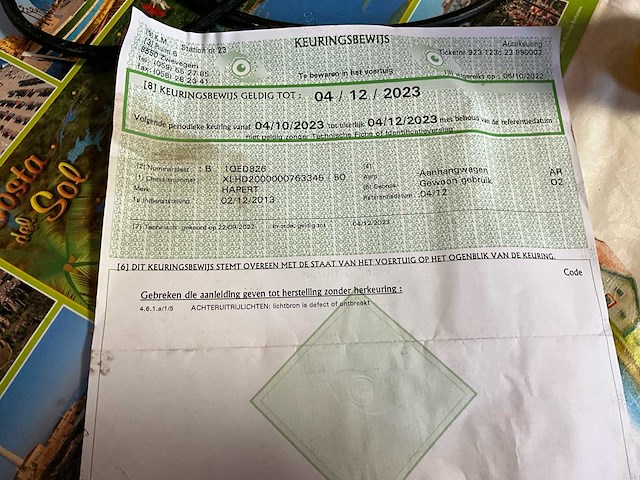 2013 hapert tacg5 aanhangwagen - afbeelding 13 van  25