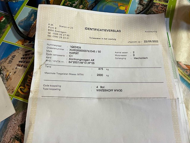 2013 hapert tacg5 aanhangwagen - afbeelding 14 van  25
