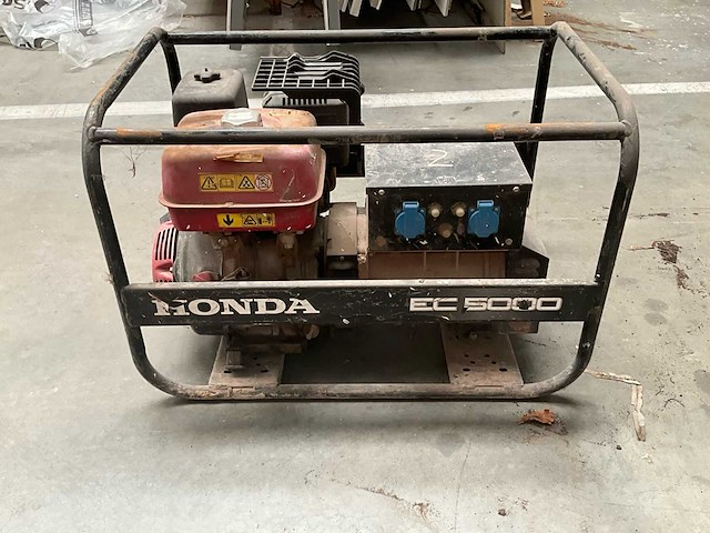2013 honda ec5000f stroomgenerator - afbeelding 13 van  13