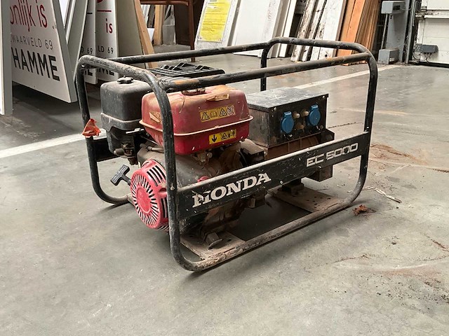 2013 honda ec5000f stroomgenerator - afbeelding 6 van  13