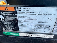 2013 hyster h3.0ft vorkheftruck (68031-380)