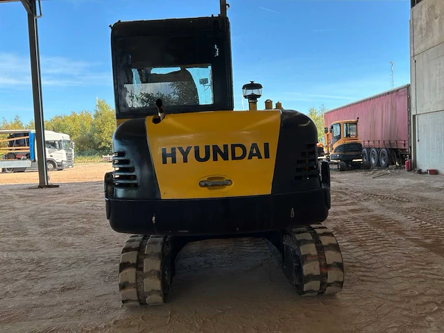 2013 hyundai robex r55-7 rupsgraafmachine - afbeelding 16 van  19