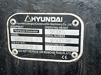 2013 hyundai robex r55-7 rupsgraafmachine - afbeelding 2 van  20