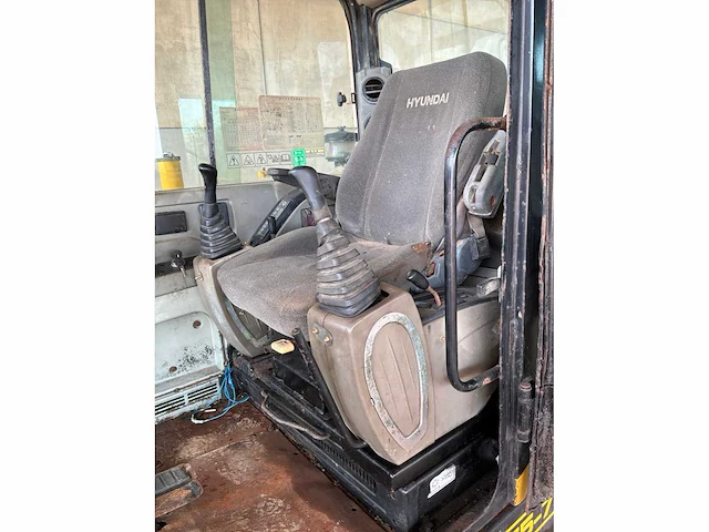 2013 hyundai robex r55-7 rupsgraafmachine - afbeelding 14 van  20
