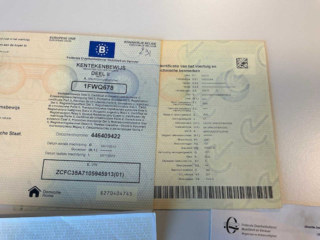 2013 iveco 35s15 mini vuilkar - afbeelding 19 van  29