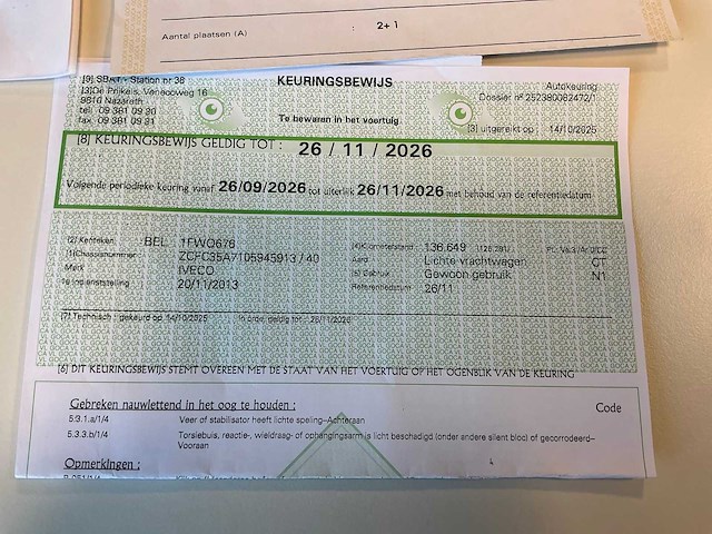 2013 iveco 35s15 mini vuilkar - afbeelding 21 van  29