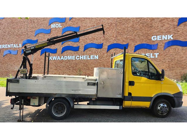 2013 iveco 40c14g 3.0d truck with crane 111.560km - afbeelding 13 van  14