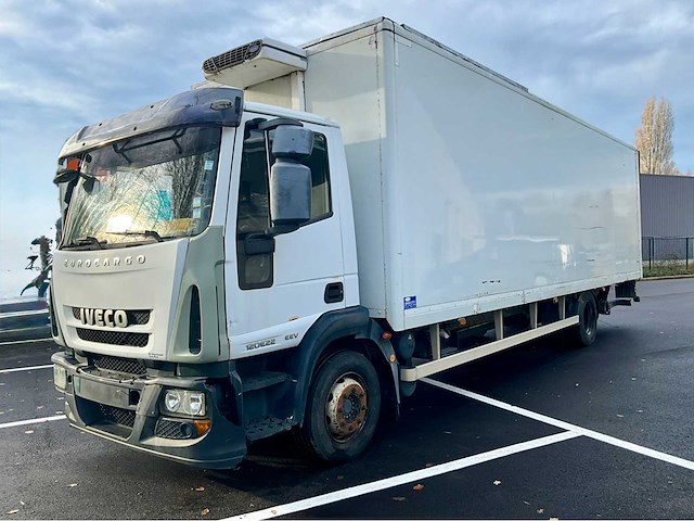 2013 iveco eurocargo koelwagen - hydraulische laadklep - automaat - afbeelding 1 van  48