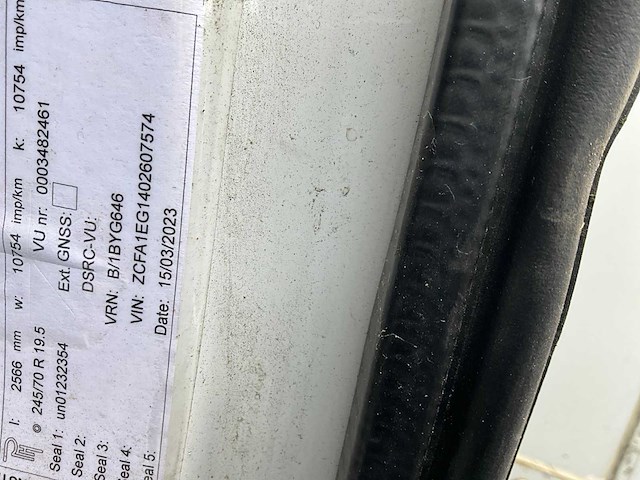 2013 iveco eurocargo koelwagen - hydraulische laadklep - automaat - afbeelding 37 van  48