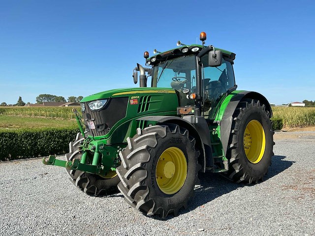2013 john deere 6190r vierwielaangedreven landbouwtractor - afbeelding 1 van  18
