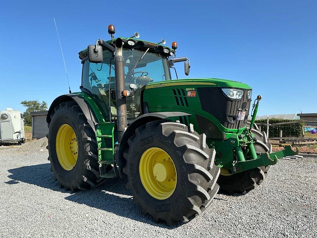 2013 john deere 6190r vierwielaangedreven landbouwtractor - afbeelding 4 van  18