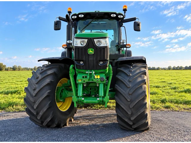 2013 john deere 6210r vierwielaangedreven landbouwtractor - afbeelding 12 van  34