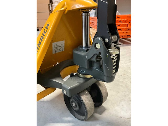2013 jungheinrich hand hydraulische palletwagen - afbeelding 2 van  2