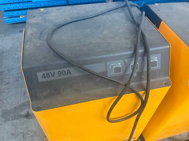 2013 jungheinrich slt100 acculader 48v - afbeelding 2 van  4