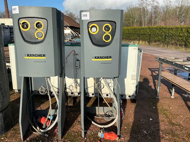 2013 kärcher hd 9/18-4 st stationaire koudwater hogedrukreiniger - afbeelding 1 van  6