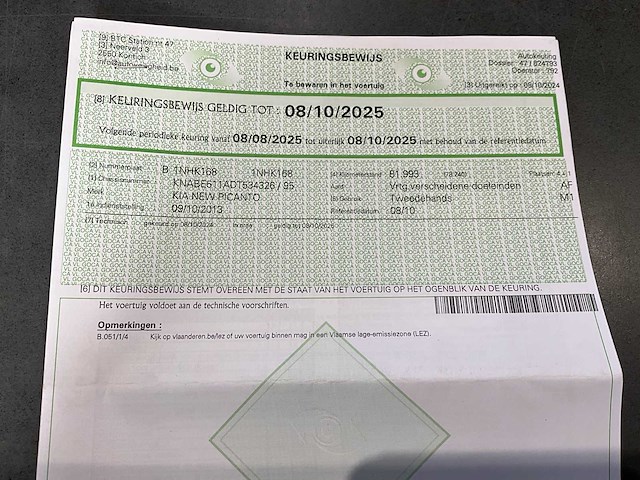 2013 kia picanto - benzine - airco - afbeelding 38 van  44