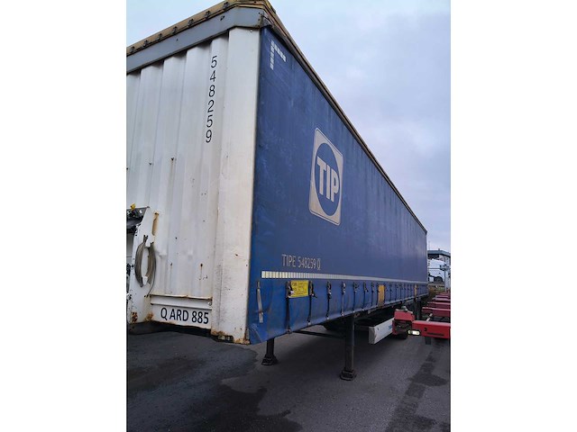 2013 krone sd semi-zeiltrailer - afbeelding 6 van  13