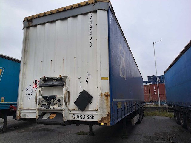 2013 krone sd semi-zeiltrailer - afbeelding 1 van  12