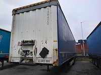 2013 krone sd semi-zeiltrailer