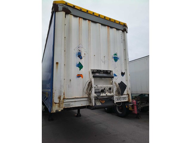 2013 krone sd semi-zeiltrailer - afbeelding 6 van  13