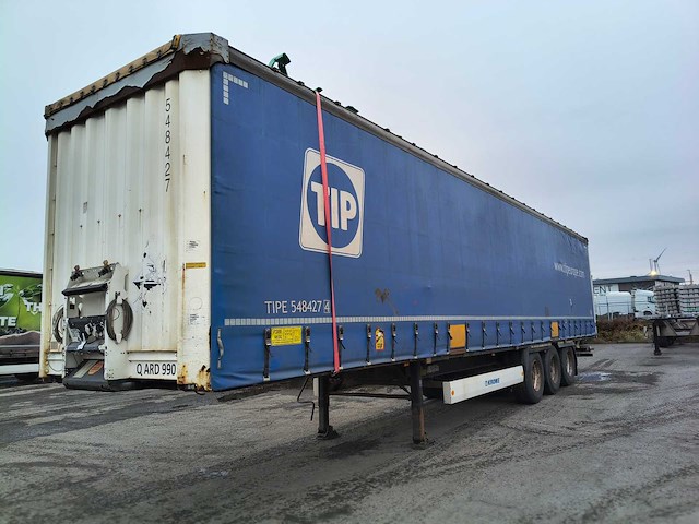2013 krone sd semi-zeiltrailer - afbeelding 1 van  15