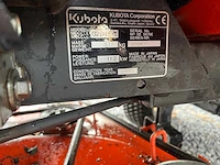 2013 kubota gzd15-11 kubota gzd15-ii – diesel – bovenliggende hydraulische afvoerbak – 1.698 uur - afbeelding 2 van  11