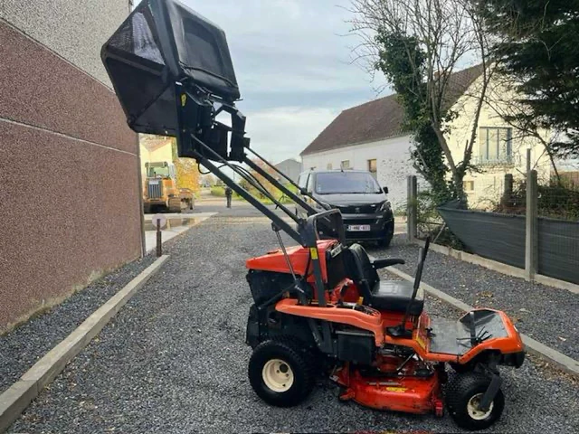 2013 kubota gzd15-11 kubota gzd15-ii – diesel – bovenliggende hydraulische afvoerbak – 1.698 uur - afbeelding 7 van  11