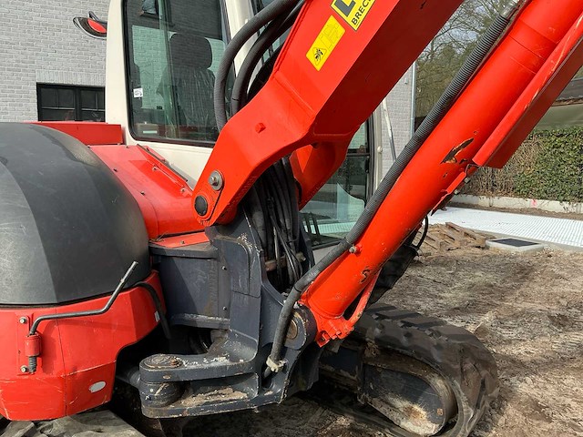 2013 kubota kx080-3 midigraafmachine - afbeelding 10 van  22