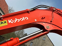 2013 kubota kx080-3 midigraafmachine - afbeelding 11 van  22