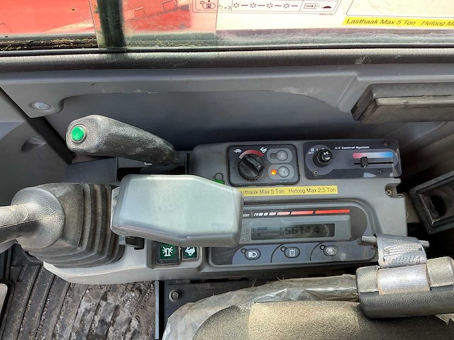 2013 kubota kx080-3 midigraafmachine - afbeelding 15 van  22