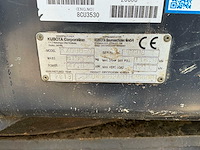 2013 kubota kx080-3 midigraafmachine - afbeelding 20 van  22