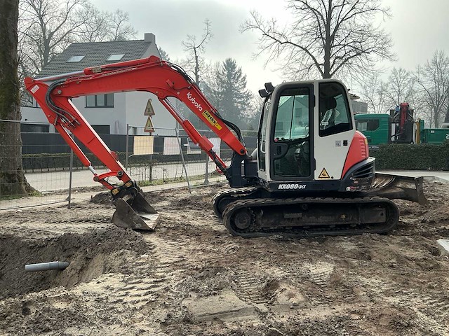 2013 kubota kx080-3 midigraafmachine - afbeelding 2 van  22