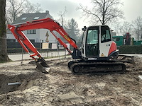 2013 kubota kx080-3 midigraafmachine - afbeelding 2 van  22