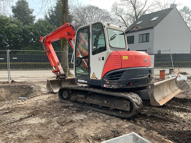 2013 kubota kx080-3 midigraafmachine - afbeelding 3 van  22
