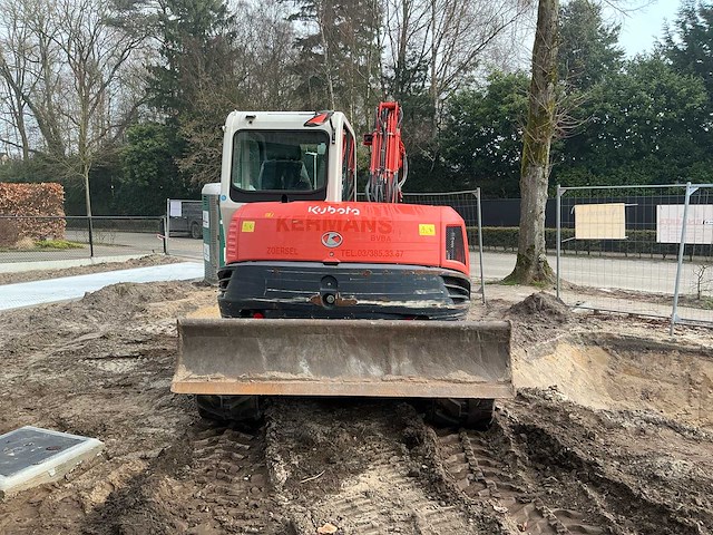 2013 kubota kx080-3 midigraafmachine - afbeelding 4 van  22