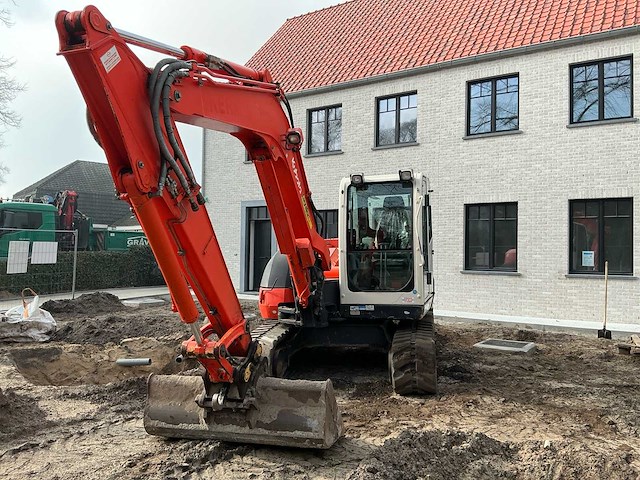 2013 kubota kx080-3 midigraafmachine - afbeelding 9 van  22