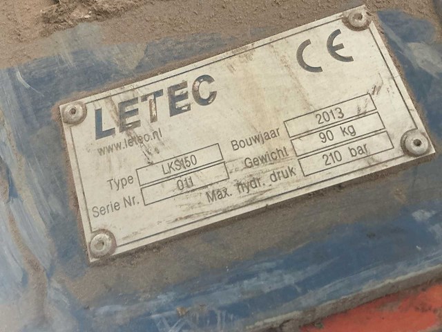 2013 letec lks150 hydraulische kegelsplijter - afbeelding 6 van  6