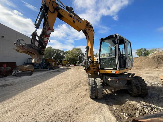 2013 liebherr a 309 litronic wielgraafmachine - afbeelding 1 van  31