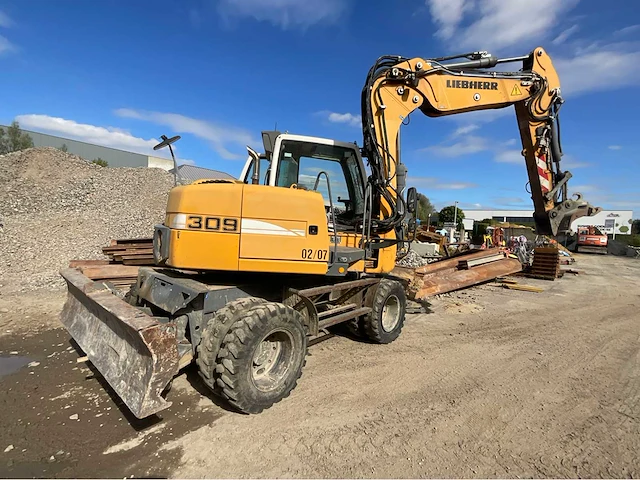 2013 liebherr a 309 litronic wielgraafmachine - afbeelding 28 van  31