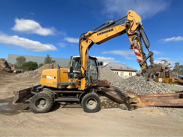 2013 liebherr a 309 litronic wielgraafmachine - afbeelding 30 van  31