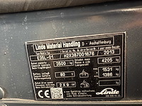 2013 linde e35l-01 vorkheftruck - afbeelding 15 van  25