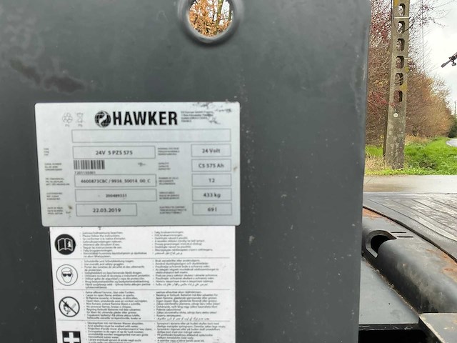 2013 linde p60 industriële trekker - afbeelding 13 van  25