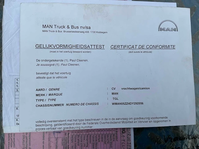 2013 man tgl liftwagen - afbeelding 14 van  24