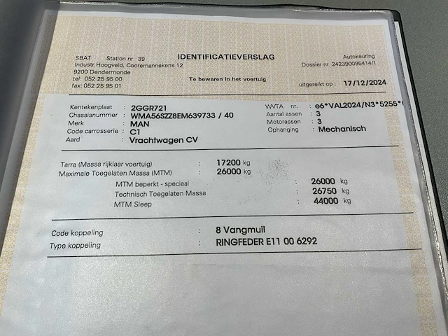 2013 man tgs - vrachtwagen - afbeelding 40 van  45
