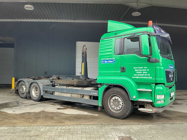 2013 man tgs containerhaak vrachtwagen - afbeelding 26 van  28