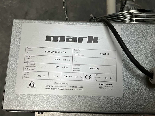 2013 mark gsd 80 industriële verwarmingsinstallatie (4x) - afbeelding 3 van  31